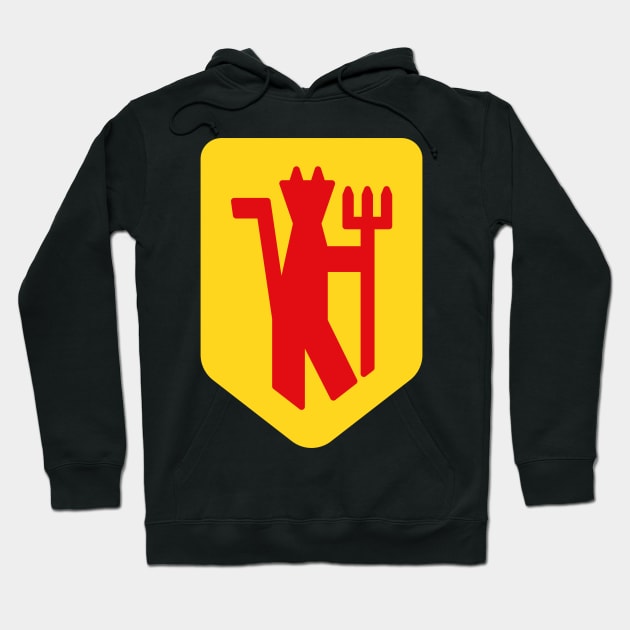 Man devil united Hoodie by bhyjr